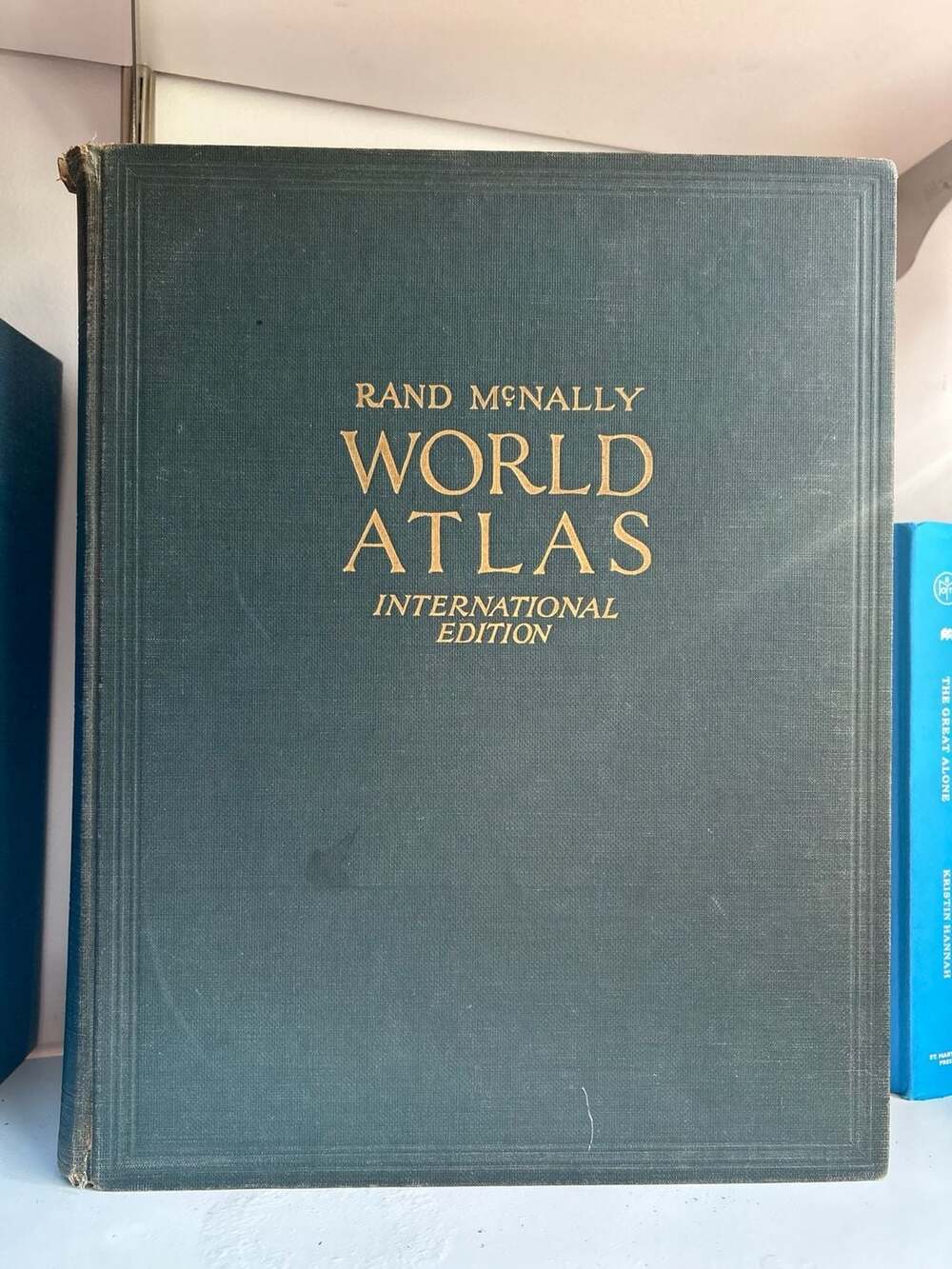 Rand McNally World Atlas International Edition 1941 Hardcover